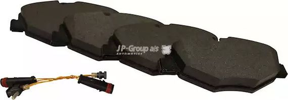 Колодки передні гальмівні W211, JP Group (1363600810) | Зображення 2