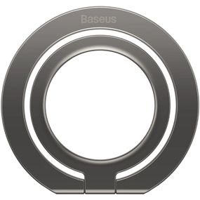 Тримач для телефону Baseus Halo Series Foldable Metal Ring (Single ring) (SUCH00001) Grey