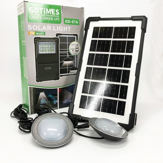 Ліхтар для домашніх потреб GDLITE GD-07А, Прожектор світла, Світлодіодний акумуляторний led ліхтар ED-76 | Зображення 9