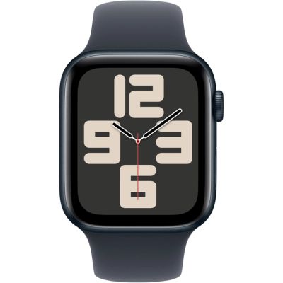 Смарт-часы Apple Watch SE 2024 GPS 40mm Midnight Aluminium Case with Midnight Sport Band - M/L (MXE93QH/A) | Зображення 1
