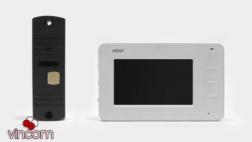 Комплект видеодомофона ARNY AVD-4005 White