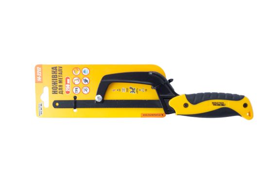 Ножовка-ручка по металлу Mastertool - 250 мм (14-2212) | Зображення 2