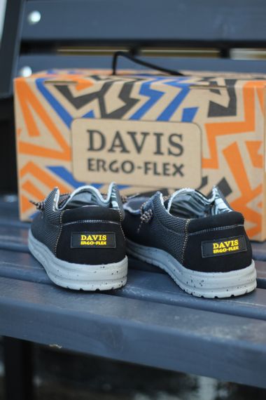 Тканевые мокасины серого цвета 40 размер | Зображення 3