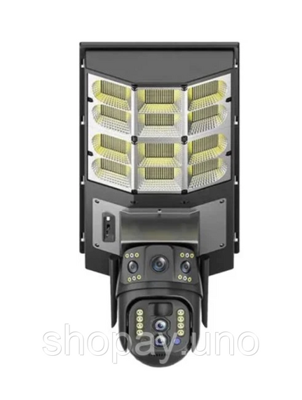 Уличная PTZ камера видеонаблюдения с LED-лампой и солнечной панелью SPM-XA01 | Зображення 1