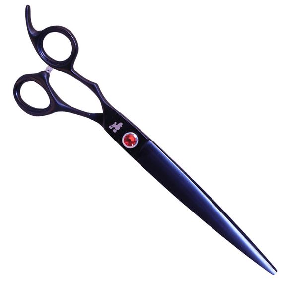 Ножиці грумерські Dezynadog Ignis 8 Straight Lefty Scissor прямі для стрижки собак   для лівші японська нержавіюча сталь 440