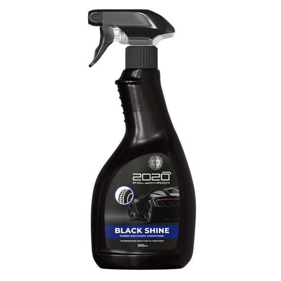 Кондиционер для резины и пластика Polychrom 2020 Black Shine 500 мл (722263)