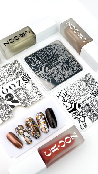 Пластина для стемпінгу Crooz 05 (6 х 6см) | Зображення 3