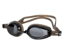 Очки для плавания Aqua Speed AVANTI 007-23 черный, коричневый OSFM 5908217628992