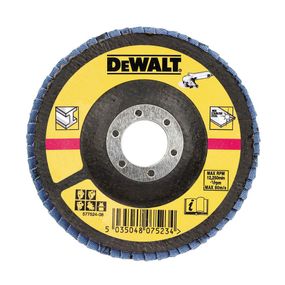 Коло шліфувальне пелюсткове 125x22.23 мм Р60 DeWALT DT3310