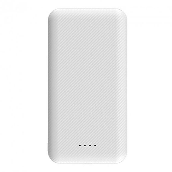 Павербанк зовнішній акумулятор XPRO C-117 20000 mAh з індикацією зарядки білий (24416-C-117) | Зображення 2