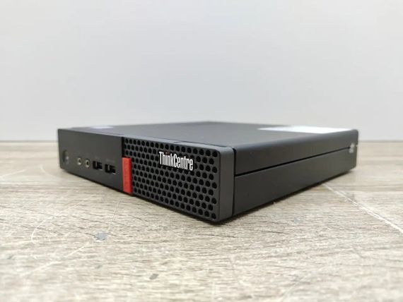Неттоп Lenovo ThinkCentre M910q Tiny USFF / Intel Core i5-6500T (4 ядра по 2.5 - 3.1 GHz) / 8 GB DDR4 / 240 GB SSD / Intel HD Graphics 530 б/у | Зображення 4