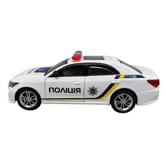 Коллекционная металлическая машинка Полиция Toyota Crown | Зображення 1