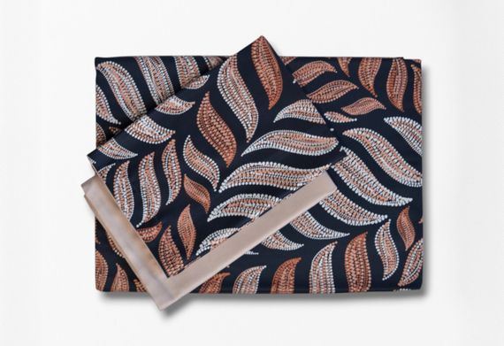 Комплект постельного белья Issimo Digital Satin 200х220 см Moss | Зображення 5