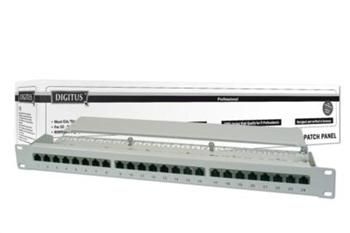 Патч-панель DIGITUS 19&quot; 1U, 24 порта, Cat.5e STP в сборе (DN-91524S)