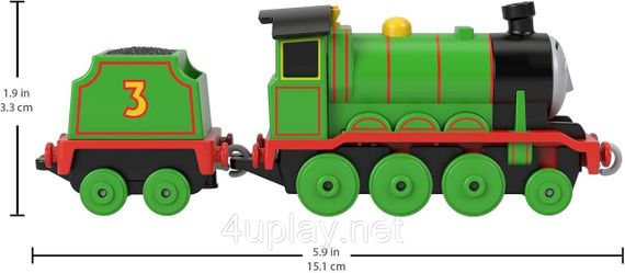 Металевий поїзд Генрі з Паровозик Томас і друзі Оригінал Thomas & Friends Henry | Зображення 2