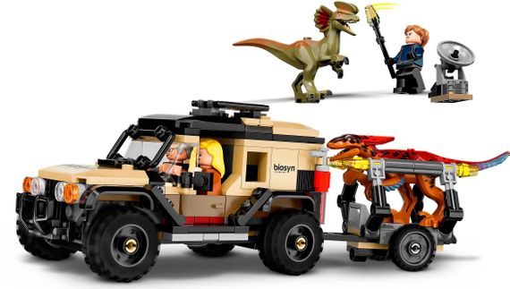 Конструктор LEGO Jurassic World Перевезення пірораптора та дилофозавра (76951) | Зображення 8