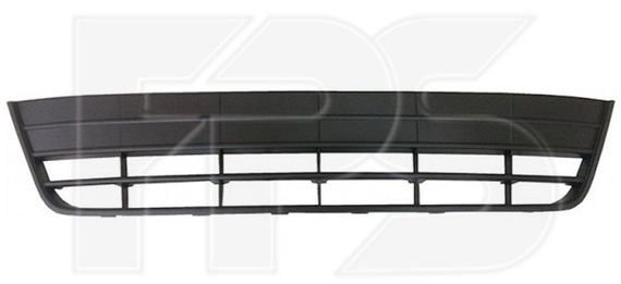 Решетка в бампере средняя VW Tiguan '11-17 (Sport) (FPS) черная 5N0853677H9B9