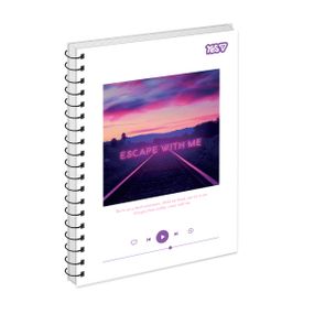 Зошит для записів А5 YES Escape with me 152305 80 аркушів