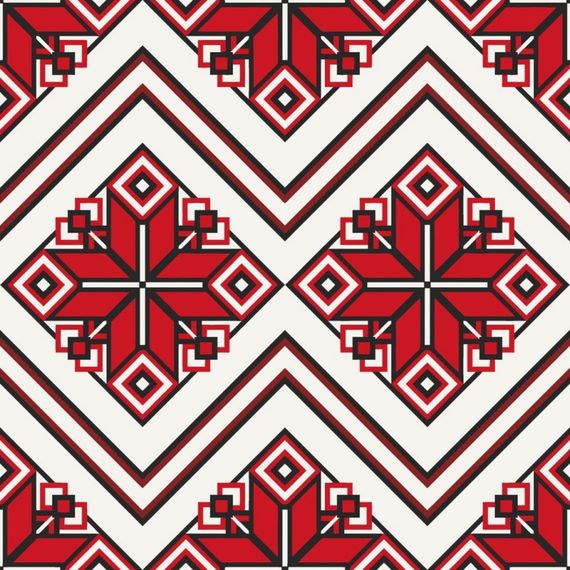 Картина за номерами "Традиційний орнамент" 13041-AC 30х30 см