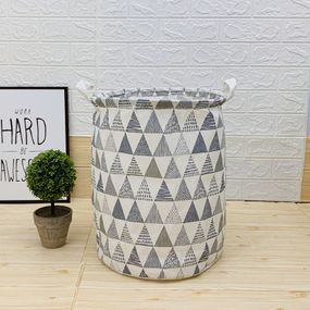 Кошик для іграшок та білизни дитячий 40*35 см Трикутники