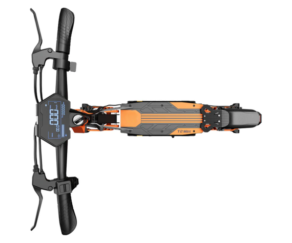 Електросамокат CRUZZER T2 Max 1000W 48V 15.6Ah до 55 км/год складаний електросамокат з гідравлічною підвіскою | Зображення 4