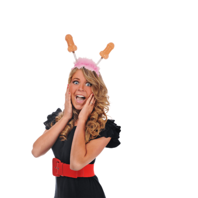 Oбруч Headband Penis, 25 см Sex Aura | Зображення 3