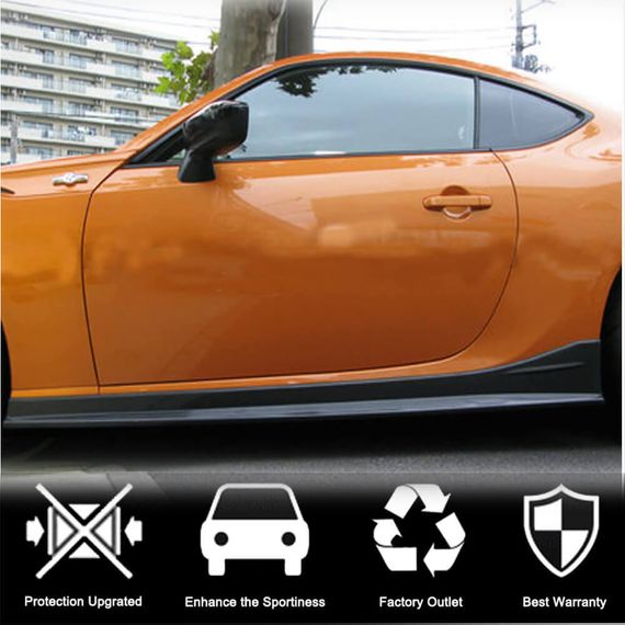 Боковые Пороги V2 (Карбон) для Subaru BRZ 2012-2021 гг | Зображення 1