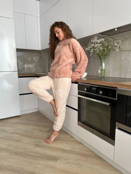 Пижама женская Бежевая 2XL (2507/2) | Зображення 4