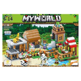 Конструктор дитячий Майнкрафт My World 600D пластик, 778 деталей
