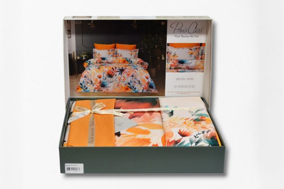 Комплект постільної білизни Prima Casa Digital Satin 200 х 220 см. Mia | Зображення 4