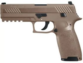 Пістолет пневматичний Sig Sauer Air P320 Blowback Coyote Tan кал. 4.5 мм