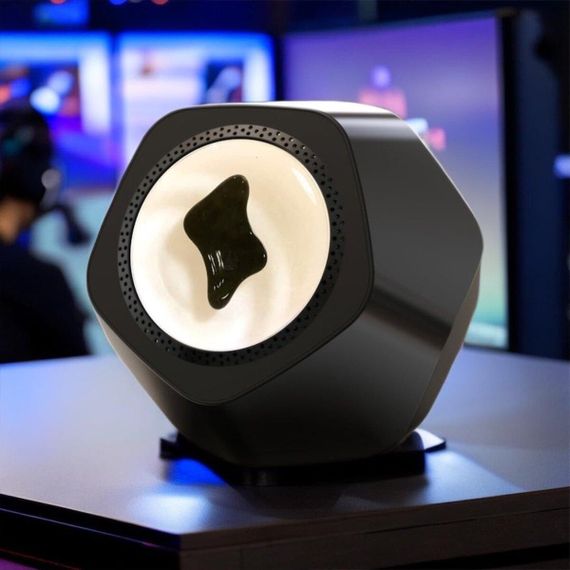 Ферофлюїдна музична лампа Pentagram Magnetic Fluid Audio Lamp Black | Зображення 7