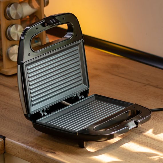 Електрогриль притискний з антипригарним покриттям 750 Вт Sokany SK-08073 | Зображення 5