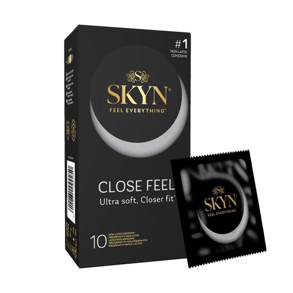 Безлатексные премиум-презервативы SKYN Close Feel 10 шт (мятая упаковка!!!) Sex Aura