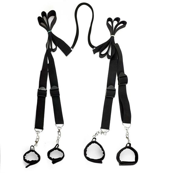 Растяжка на кровать Art of Sex - BDSM No pain - No game, Черный | Зображення 3