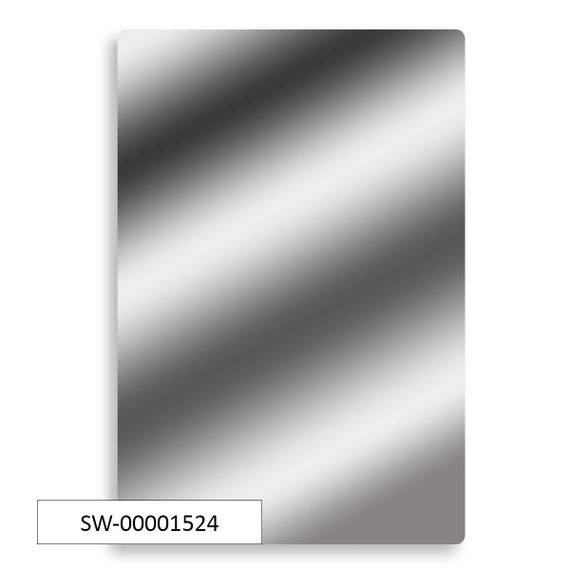 Дзеркальна наліпка (акрил) 3D 40*60cm*2mm Silver (S) SW-00001524 | Зображення 6