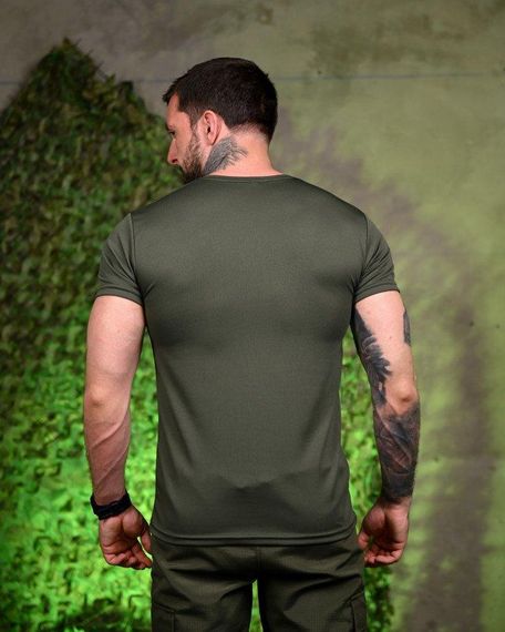 Тактична футболка, що виводить піт Valhalla oliva ПП7704 | Зображення 2