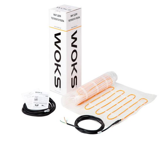 Нагрівальні мати на основі двожильного кабелю WoksMat 160 2.0 0,5м.
