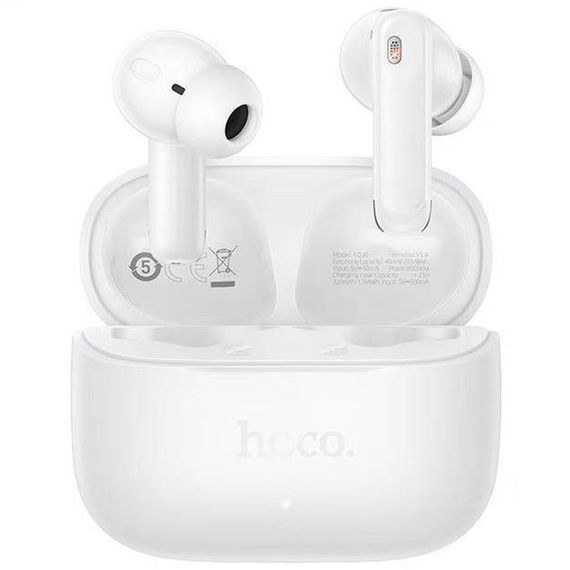 Бездротові TWS навушники Hoco EQ30 Eufonia White
