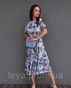 Плаття для жінок колір блакитний розмір XL FI_008287