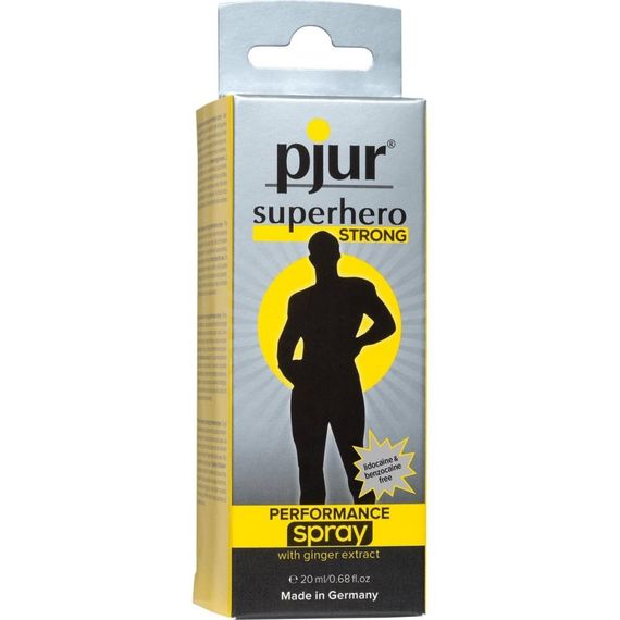 Пролонгатор спрей для чоловіків Pjur Superhero Performance Spray, 20 мл | Зображення 3