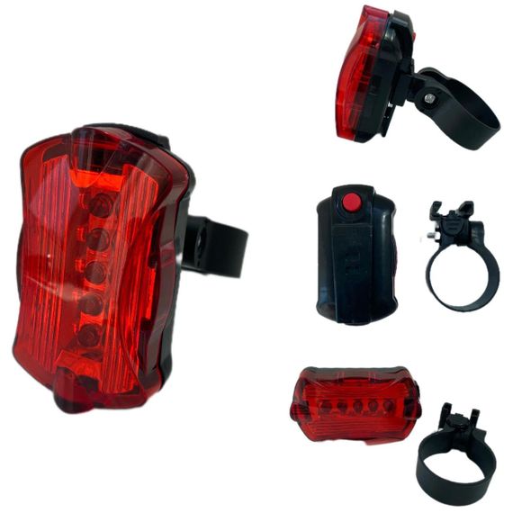 Велосипедний ліхтар зі стопом BL 508 COB, 5 режимів / Велоліхтар передній та задній / Фара на велосипед | Зображення 7