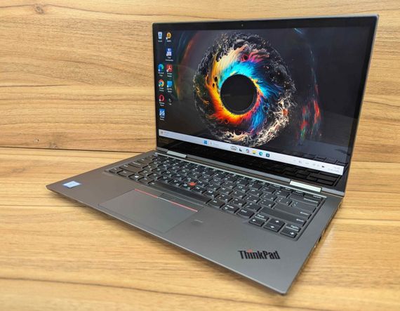 Ноутбук-трансформер Lenovo ThinkPad X1 Yoga gen4 / 14" (2560x1440) IPS Touch / Intel Core i7-8665U (4 (8) ядра по 1.9 - 4.8 GHz) / 16 GB DDR3 / 512 GB SSD / Intel UHD Graphics / WebCam / TouchID / Windows 11 б/в + Подарунок Бездротова миша / USB | Зображення 4