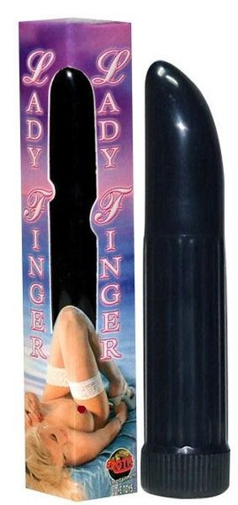 Мини вибратор Пальчик женский (черный) sexstyle