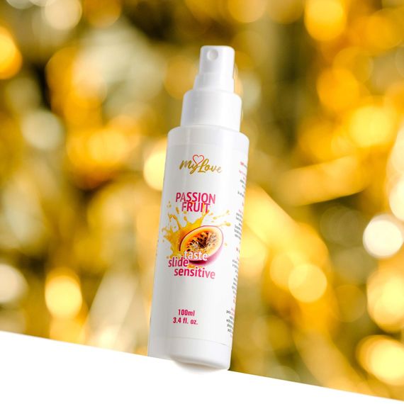 Інтимний гель-лубрикант - MyLove Taste Slide Sensitive Passion Fruit, 100 мл | Зображення 2