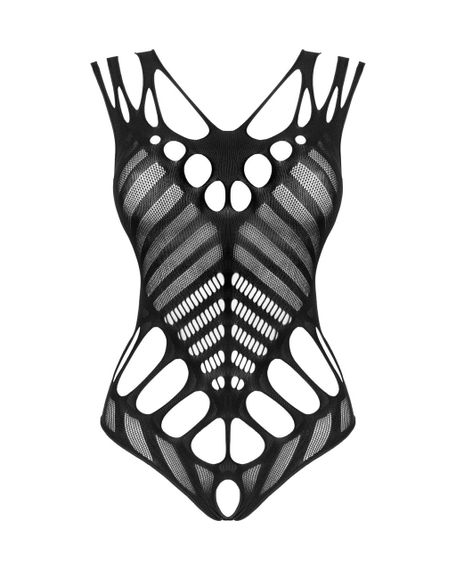Боди с большими вырезами Obsessive B139 crotchless teddy S/M/L, с доступом Sex Aura | Зображення 2