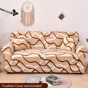 Чохол на диван тримісний (3-х місний) універсальний трикотажний Love You (81166)