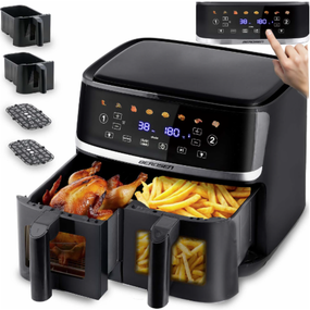 Аэрофритюрница Berdsen BD-657, черный 10,2л (UA-01)