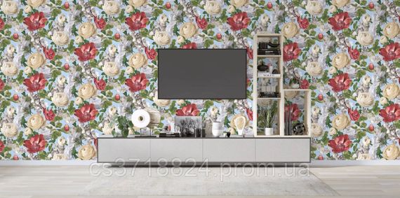 Обои виниловые на флизелиновой основе SINTRA Rosalinda 386637 (1,06х10,05м) | Зображення 7