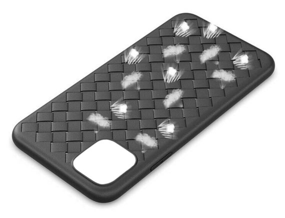 Чохол Primo BV Weaving для телефона Apple iPhone 13 Pro Max - Black | Зображення 1